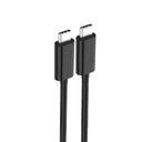 Ewent EC1035 cable USB USB 2.0 1 m USB C 60 W Negro