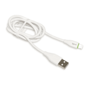 iggual IGG316955 cable de conector Lightning 1 m Blanco