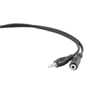 Gembird Audio EXT.JACK 3.5 M/H 1,5 Mts Negro - Cable