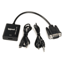 iggual VGA a HDMI + audio + microUSB - Adaptador