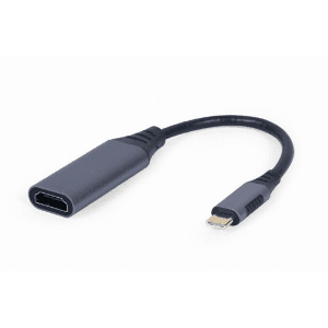 Gembird Cablexpert A-USB3C-HDMI-01 0,15 m USB C Gris - Adaptador