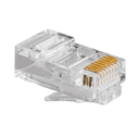 Cablexpert PLUG3UP6/100 conector 1 Transparente