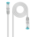 Nanocable Red Cat.7 600MHZ LSZH SFTP PIMF AWG26 Gris 20 m  Cable
