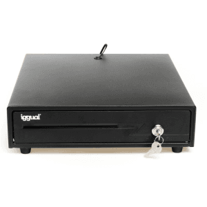iggual IRON-10 38cm 4+6 negro - Cajon Portamonedas