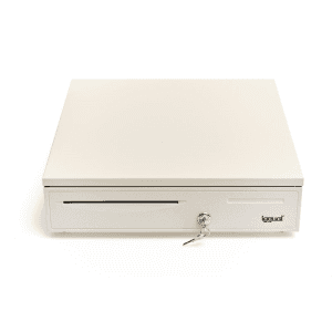 iggual Cajón Portamonedas IRON-50W 42cm 5+8 blanco