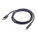 Gembird USB-A/USB-C, 1m cable USB USB 2.0 USB A USB C Negro