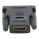 Gembird A-HDMI-DVI-2 Gender Changer Negro - Cable
