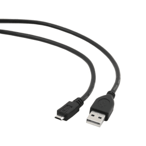 Gembird CCP-MUSB2-AMBM-10 cable USB 3 m USB 2.0 Micro-USB B USB A Negro