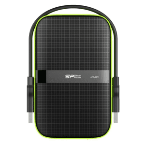 Silicon Power Armor A60 disco duro externo 4000 GB Negro, Verde
