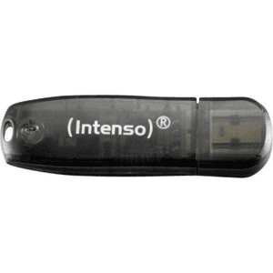 Intenso Rainbow Line unidad flash USB 16GB USB tipo A 2.0 Negro