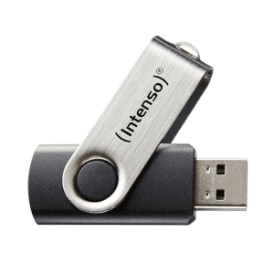 Intenso Basic Line unidad flash USB 16GB USB tipo A 2.0 Negro, Plata