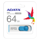 ADATA C008 64GB USB A 2.0 Azul Blanco - Pendrive