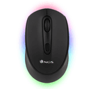 NGS SMOG-RB ratón Juego Ambidextro RF Wireless + Bluetooth Óptico 2400 DPI