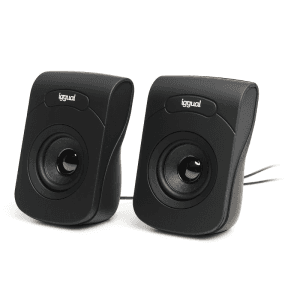iggual IGG316993 2.0 6W mini-jack + USB - Altavoces