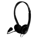 NOX Voice One Auriculares Alámbrico Diadema Llamadas/Música Negro