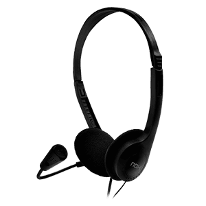 NOX Voice One Auriculares Alámbrico Diadema Llamadas/Música Negro