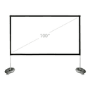 iggual Pantalla exterior portable 100" 221x124 cm
