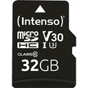 Intenso 32GB microSDHC UHS-I Clase 10 - Tarjeta Memoria