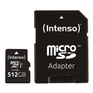 Intenso microSD Karte UHS-I Premium 512 GB Clase 10
