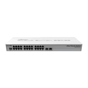 Mikrotik CRS326-24G-2S+RM switch Gestionado L2 Gigabit Ethernet (10/100/1000) Gris