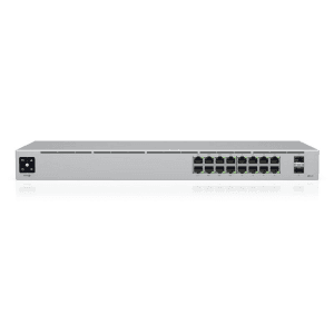Ubiquiti UniFi 16-Port PoE Gestionado L2/L3 Gigabit Ethernet (10/100/1000) Energía sobre Ethernet (PoE) 1U Plata