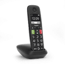 Gigaset E290 Duo Teléfono DECT/analógico Identificador de llamadas Negro