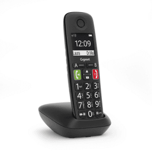 Gigaset E290 Duo Teléfono DECT/analógico Identificador de llamadas Negro