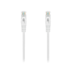 Aisens Red Latiguillo RJ45 LSZH Cat.6A 500 Mhz UTP AWG24, Blanco, 1.0M - Cable