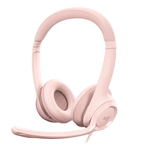 Logitech H390 USB A Rosa - Auriculares