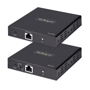 StarTech.com Extensor Alargador HDMI 4K por Cable CAT5/CAT6 Ethernet - Extensor de Vídeo 4K 60Hz HDR hasta 70m - Salida de Audio