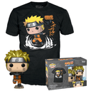 Set figura POP Tee Naruto Shippuden Exclusive Talla XL