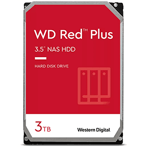 Western Digital WD Red Plus 3.5" 3TB SATA III - Disco Duro