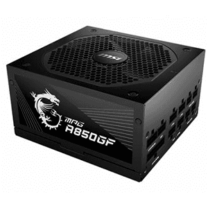 MSI MPG A850G PCIE5 850W 24-pin ATX Negro - Fuente Alimentacion