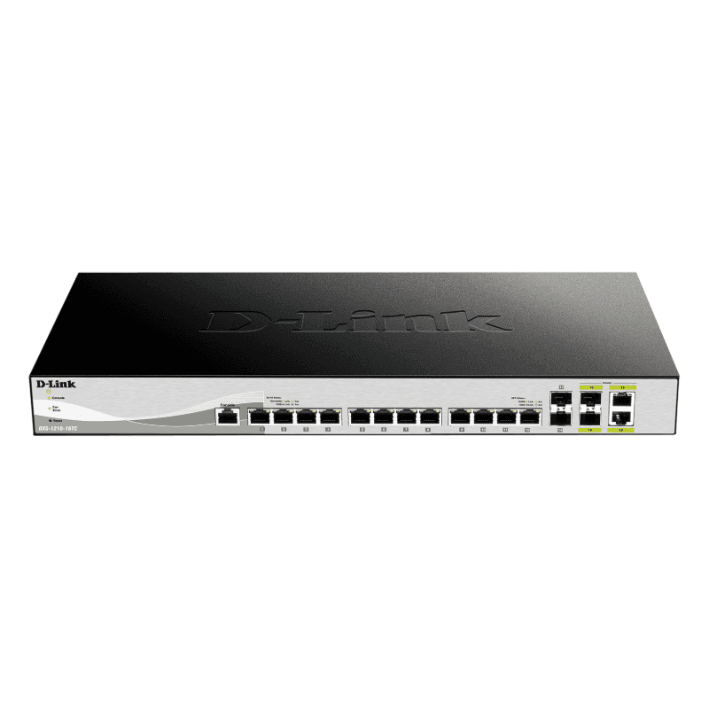 D-Link DXS-1210-16TC/E switch Gestionado L2 10G Ethernet (100/1000/10000) Gris