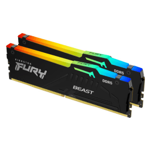 Kingston Technology FURY Beast RGB 64GB 2x32GB DDR5 6000 MHz - Memoria RAM