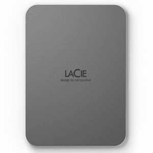 LaCie Mobile Drive Secure disco duro externo 4 TB USB Tipo C 3.2 Gen 1 (3.1 Gen 1) Gris