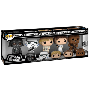 Blister 5 Figuras POP Star Wars Classics Exclusive