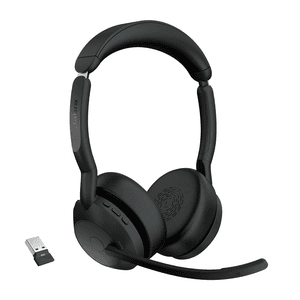 Jabra Evolve2 55 Auriculares Inalámbrico Diadema Oficina/Centro de llamadas USB Tipo C Bluetooth Base de carga
