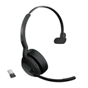 Jabra Evolve2 55 Auriculares Inalámbrico Diadema Oficina/Centro de llamadas USB Tipo C Bluetooth Base de carga