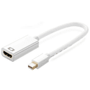 Ewent EC1458 Mini DisplayPort HDMI tipo A (Estándar) Blanco 0.15m - Cable