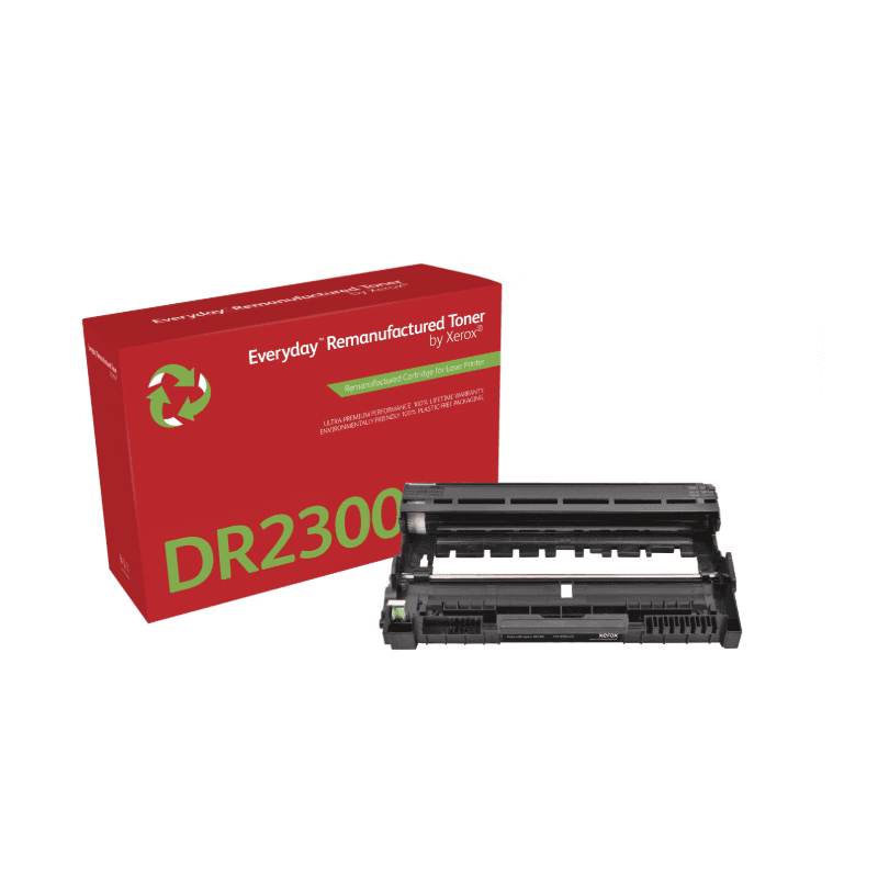 Xerox Unidad de imagen Everyday™ Mono remanufacturada de es compatible con Brother DR2300, Capacidad estándar