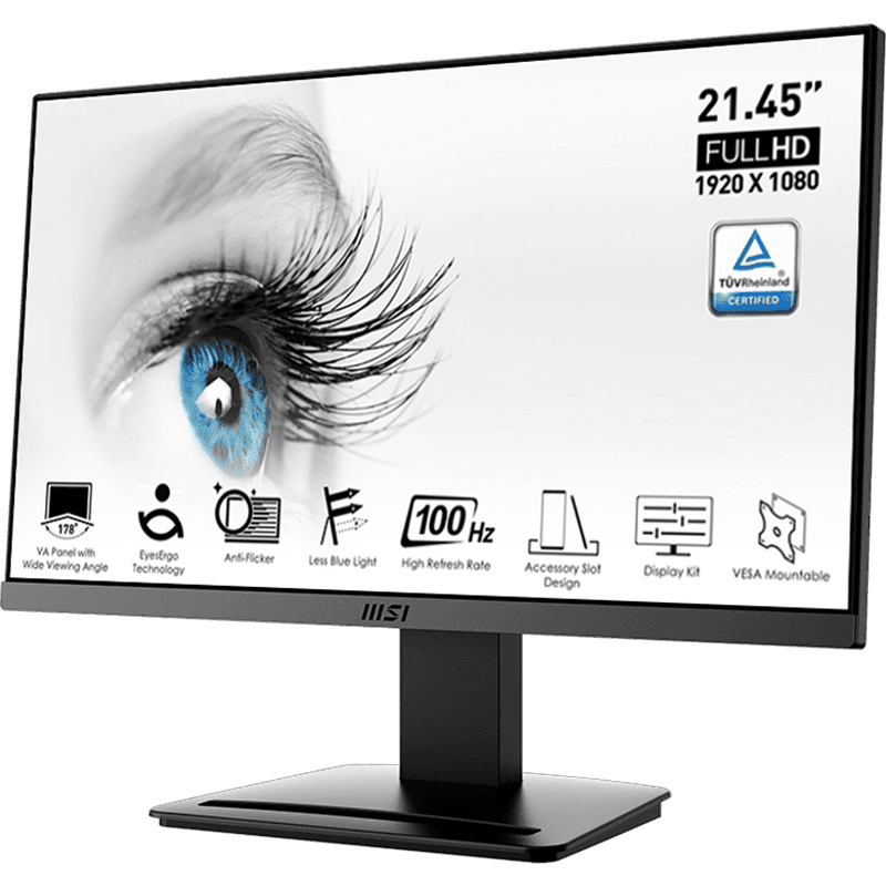 MSI MP223 22.3´´ - VA FHD 100Hz - 1ms - Monitor Profesional