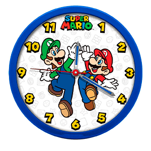 Reloj pared Super Mario Bros