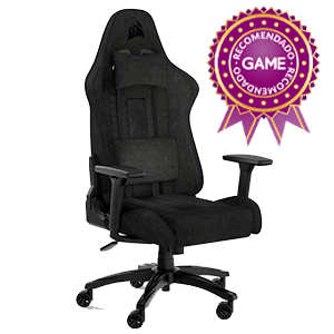 Corsair TC100 Relaxed - Fabric - Black - Silla Gaming