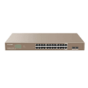 IP-COM Networks G3326P-24-410W switch Gestionado L2 Gigabit Ethernet (10/100/1000) Energía sobre Ethernet (PoE) Gris