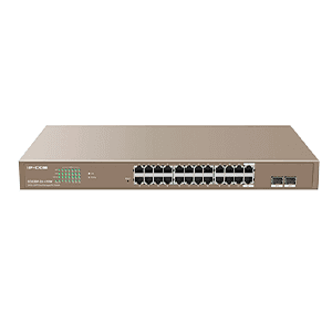 IP-COM Networks G3326P-24-410W switch Gestionado L2 Gigabit Ethernet (10/100/1000) Energía sobre Ethernet (PoE) Gris