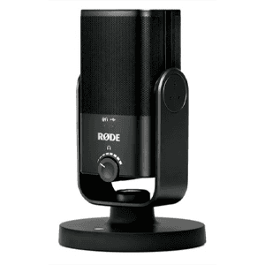 RØDE NT-USB mini Negro Micrófono de superficie para mesa