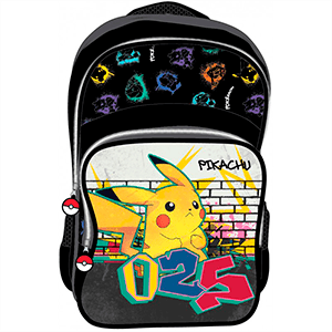 Mochila Pikachu 025 Pokemon 42cm adaptable