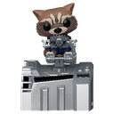 Figura POP Deluxe Marvel Guardianes de la Galaxia Guardians Ship Rocket Exclusive