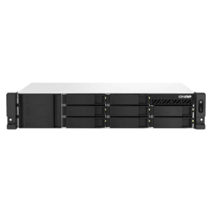 QNAP TS-864EU-RP-8GBastidor (2U) Ethernet Negro - NAS